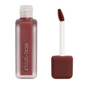 About-Face Matte Lip Gloss Deep Brown - SLUMBER
